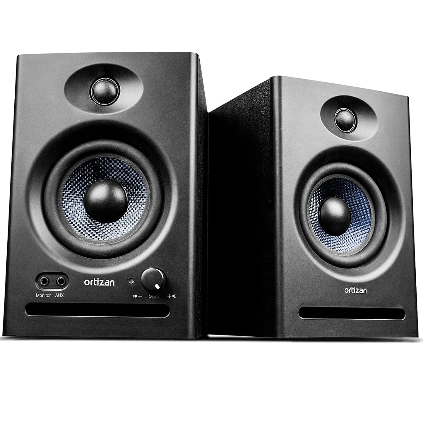 Ortizan C7 Dual-Mode 2.0 Studio Monitors, Bluetooth 5.3 Wireless Computer PC Monitor Gaming Bookshelf