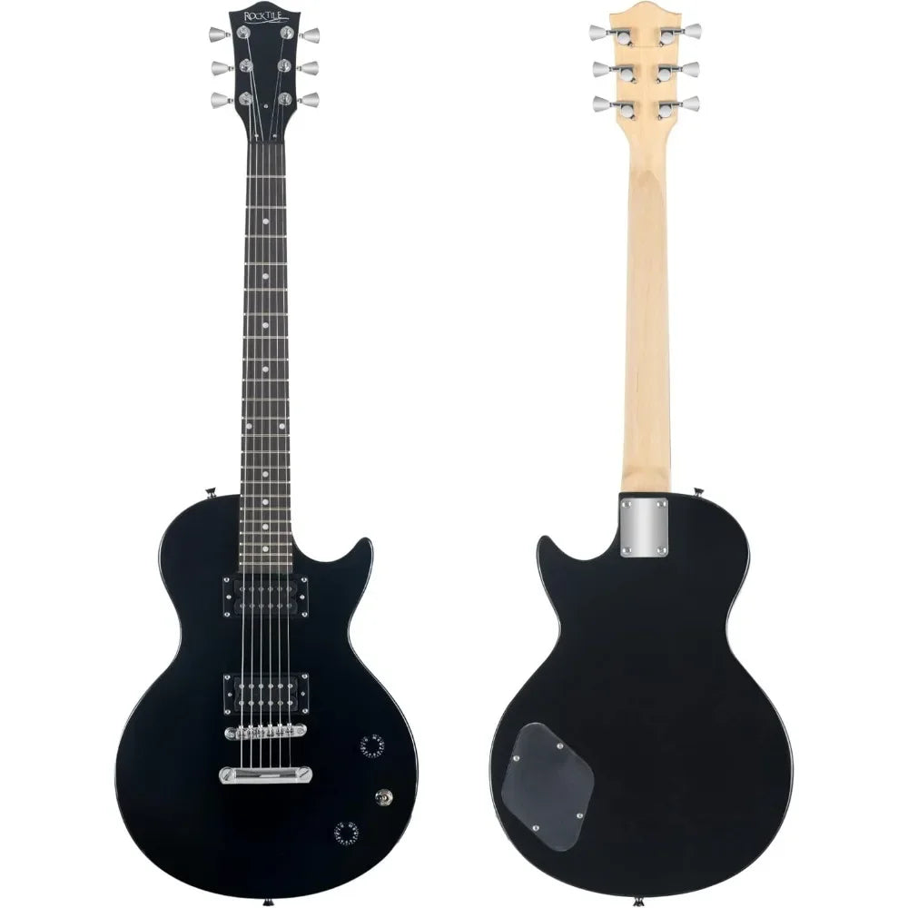 Rocktile Banger's Pack Kit de Guitarra Eléctrica Completo  Guitarra electrica LP-Style Single Cut- Juego con amplificador, bolsa