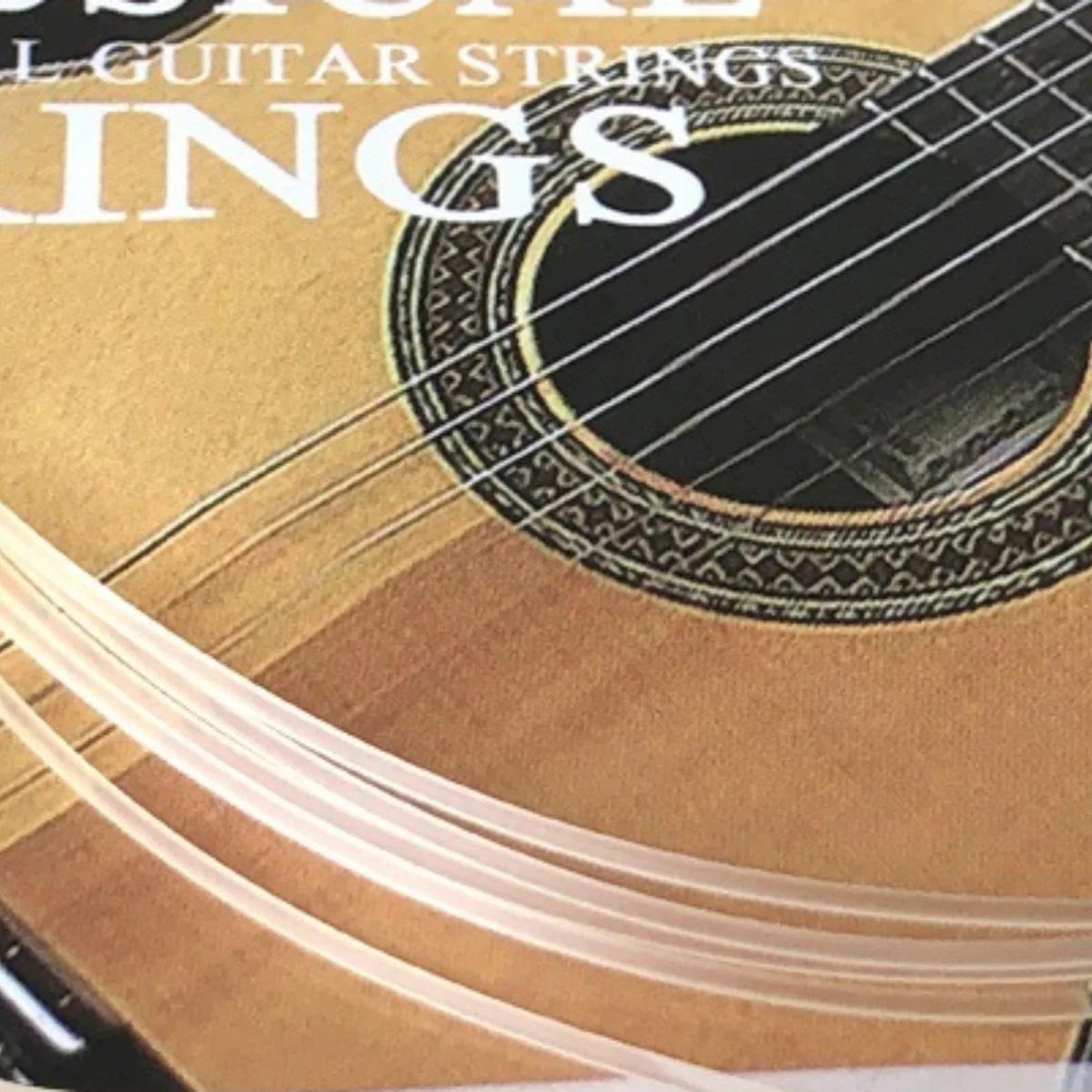 6 Pcs Classical Guitar Strings - Nylon Core Basses - Silver-Plated Copper Alloy Wound - Normal Tension/Guitar Parts Accessories