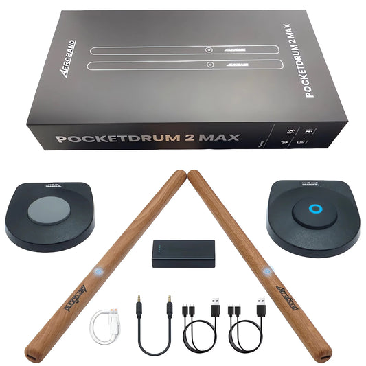 Batería portátil 2 Plus, juego de baquetas electrónicas digitales somatosensoriales, baquetas, pedales y adaptador Bluetooth.