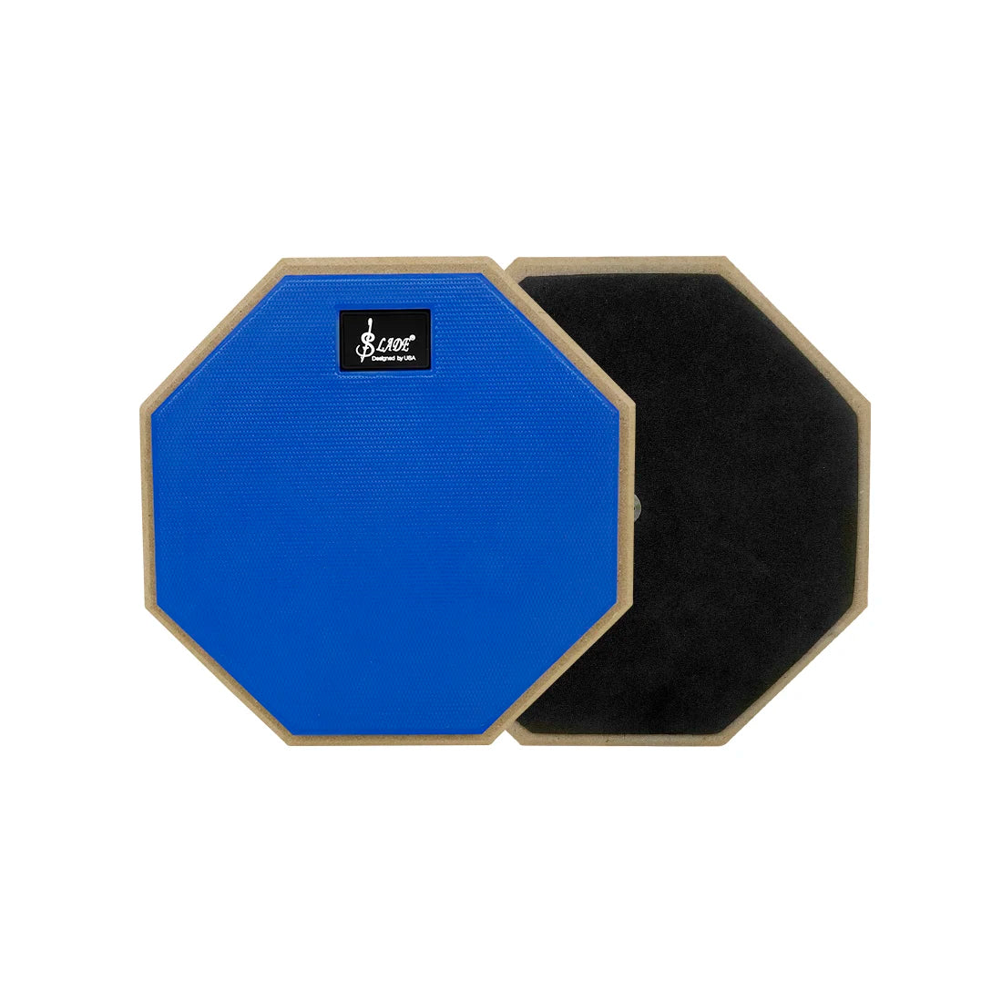 SLADE 8/12 Inch Dumb Drum Practice Drum Pad Metronome Silent Practice Dumb Drum Beginners Percussion Instrument Accessories