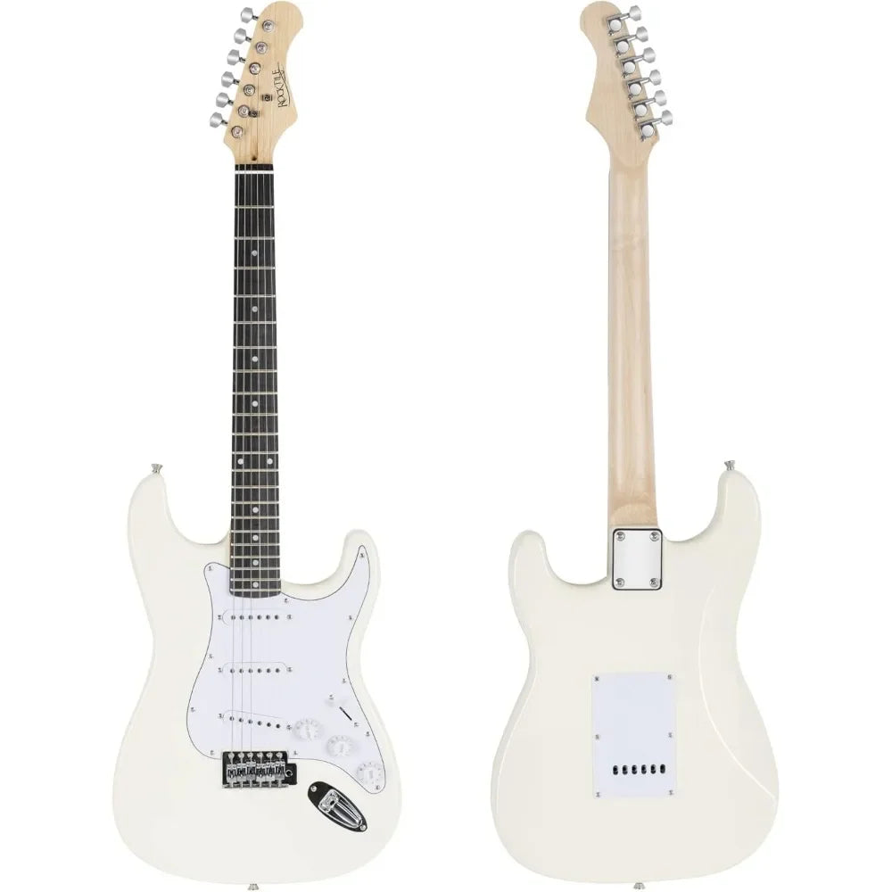 Rocktile ST-Pack Kit Guitarra Eléctrica Completo Guitarra electrica con 3 Single-Coil pick up Juego con amplificador, bolsa