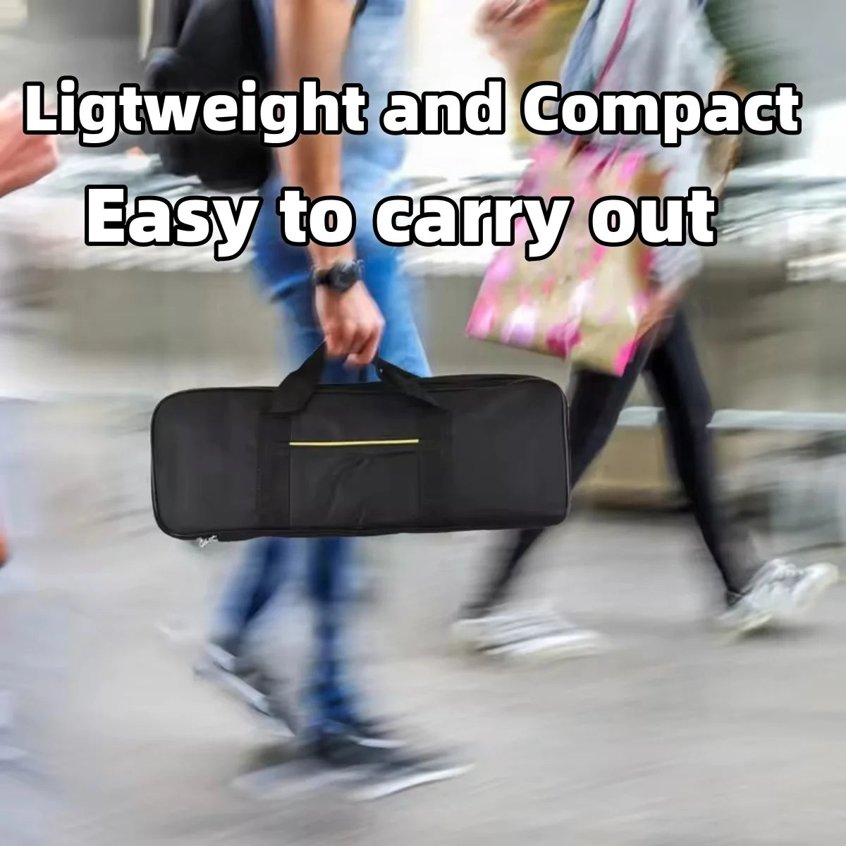 61 Key Foldable Electronic Piano Portable Piano Keyboard w/LED Display/Built-in Battery/Electronic Keyboard Musical Instrument