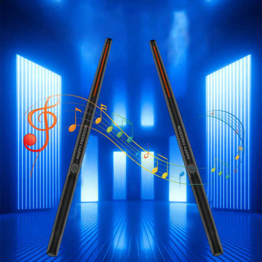 Tambor de aire con baquetas, tambor de aire virtual electrónico portátil, baquetas, pedales, juego de batería electrónica inteligente, regalo para adultos y niños.