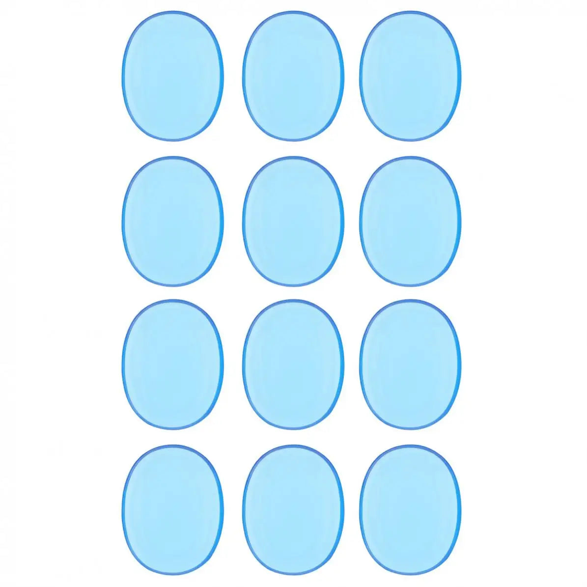 6/12/24Pcs Drum Mute Pad Transparent Silicone Jazz Snare Drum Muffler 3 Colors Optional/A great assistant for drum set players