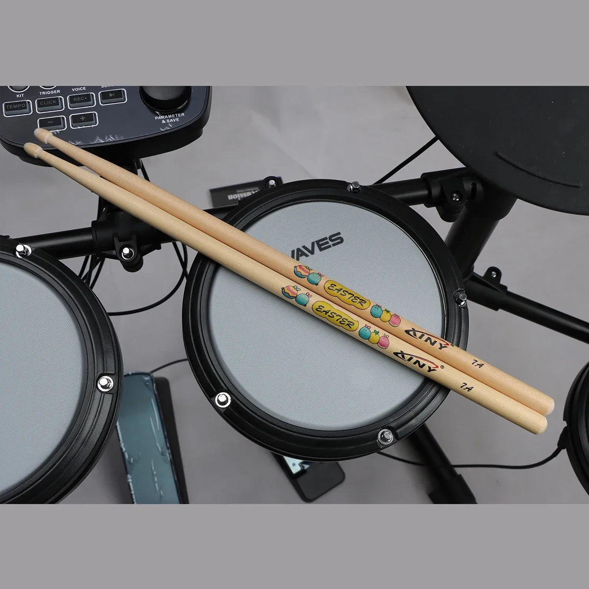Original Professional Drum Sticks 5A Hickory Walnut Wood 5A 5B Drumsticks 7A Musical Instruments Drum Sticks One Pair
