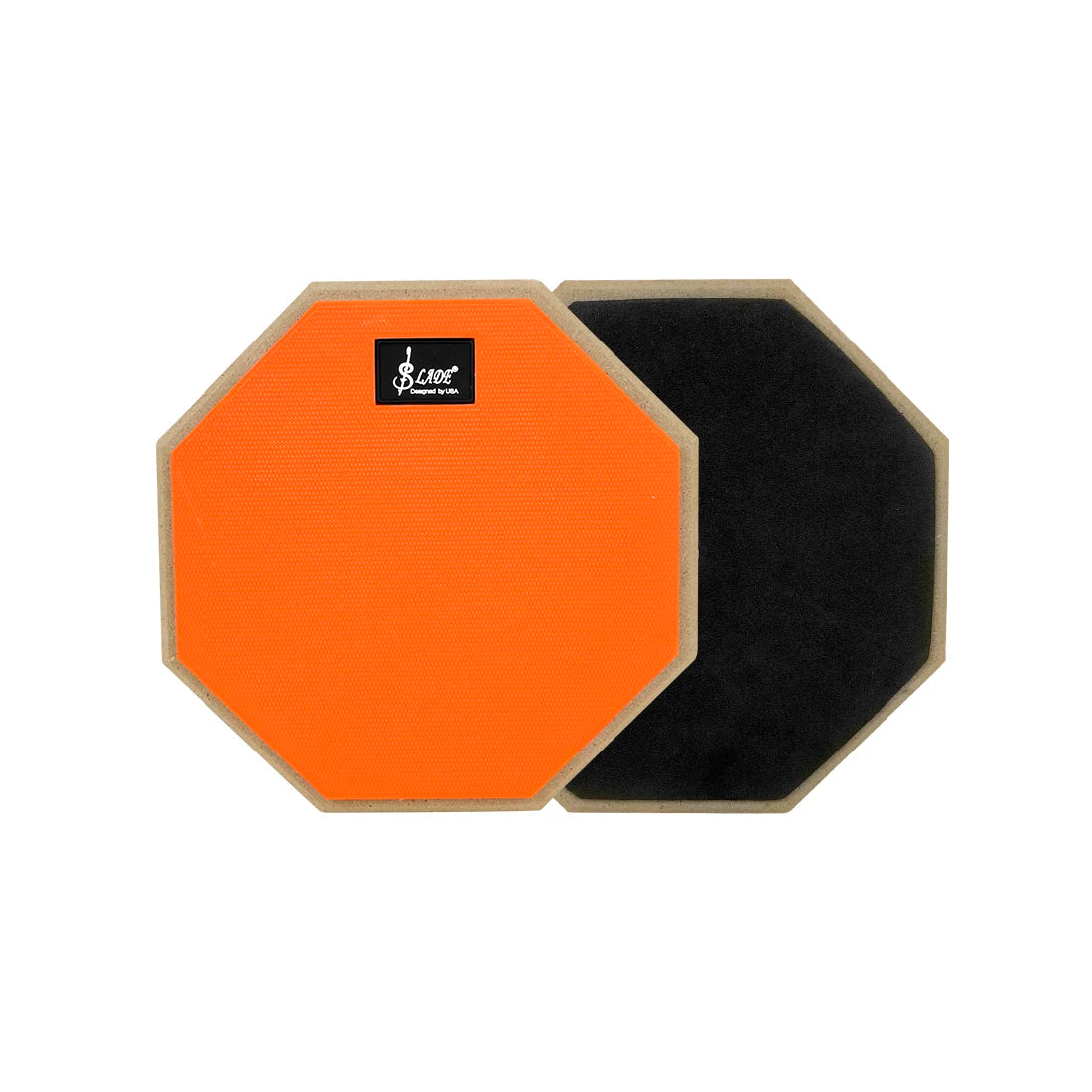 SLADE 8/12 Inch Dumb Drum Practice Drum Pad Metronome Silent Practice Dumb Drum Beginners Percussion Instrument Accessories