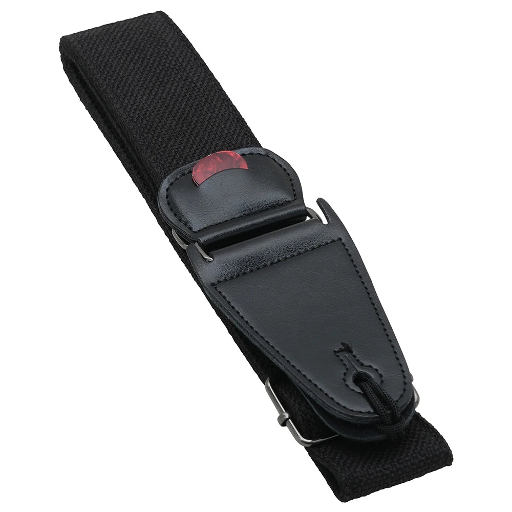 Electric Guitar Strap Acoustic Folk Guitar Belts Adjustable Vintage Cross Personality Guitar Straps Pick Pocket Accessories