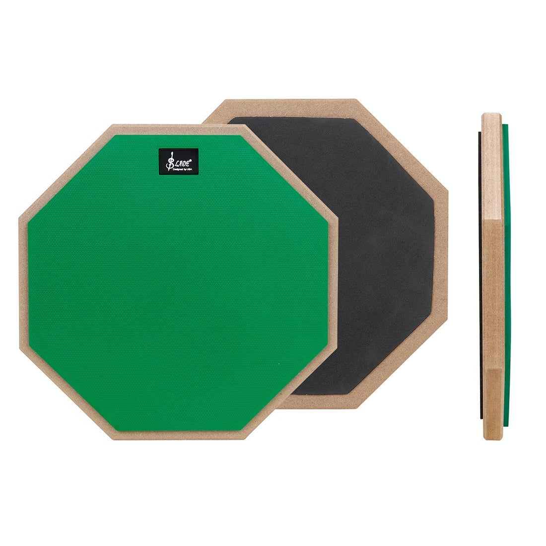 SLADE 8/12 Inch Dumb Drum Practice Drum Pad Metronome Silent Practice Dumb Drum Beginners Percussion Instrument Accessories