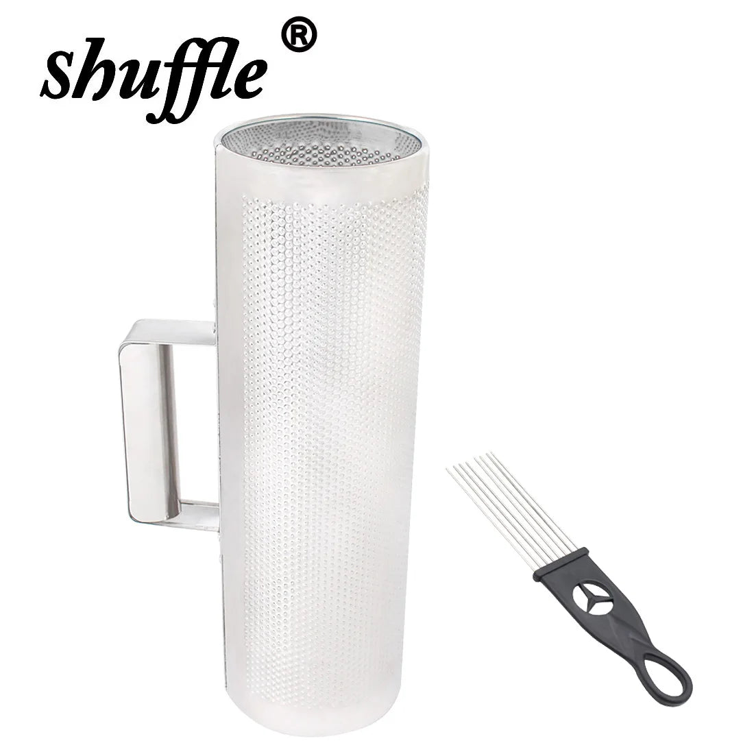 Scraping Tube Stainless Steel Guiro With Scraper Orff Music Teaching Scraper Aids Latin Percussion Musical Instrument Parts