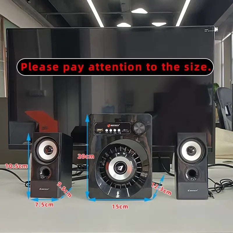 SBK-8010 Professional Monitor Stereo Audio BT Speakers WITH Remote Control Studio Monitor Sound Equipment Amplifier Speaker Set