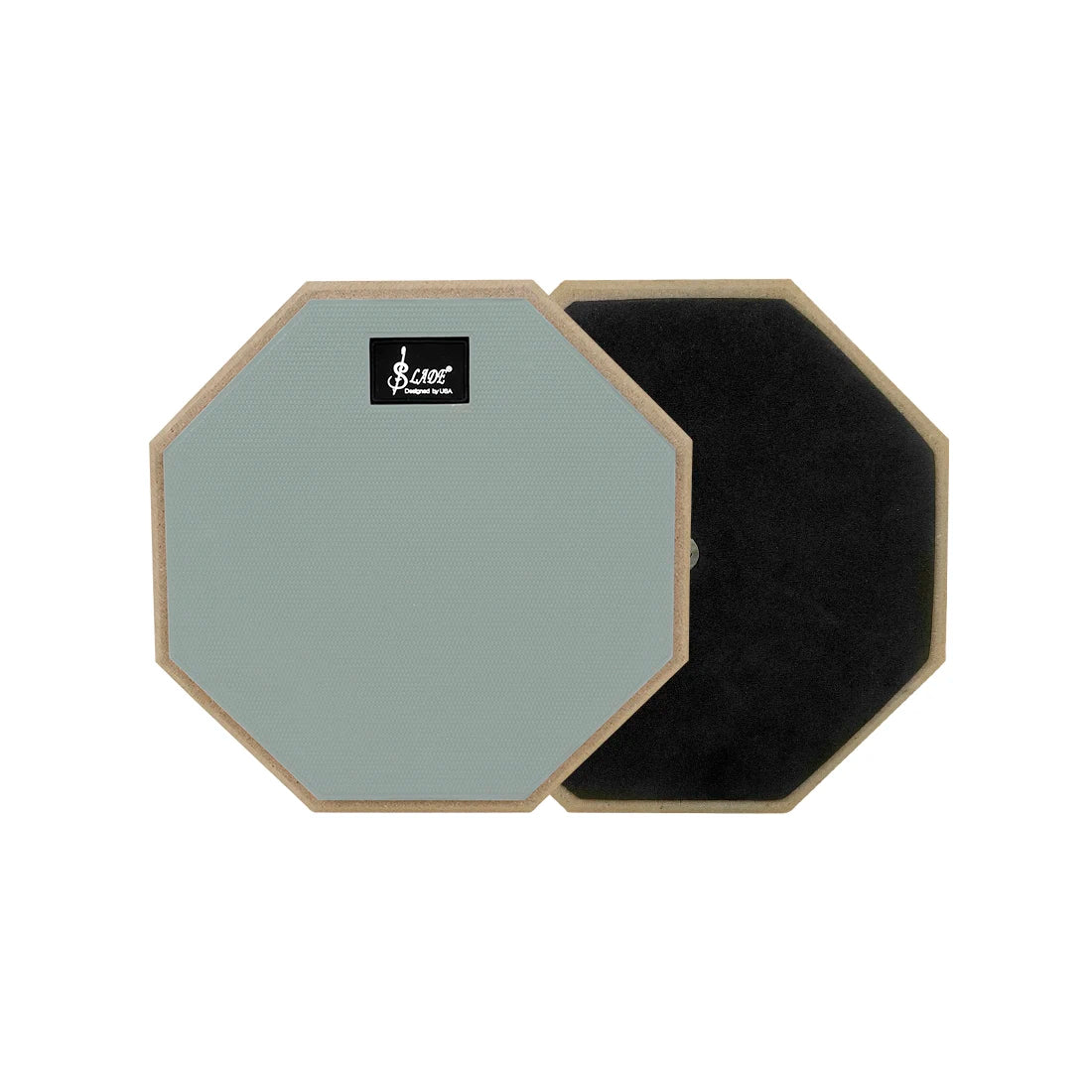SLADE 8/12 Inch Dumb Drum Practice Drum Pad Metronome Silent Practice Dumb Drum Beginners Percussion Instrument Accessories