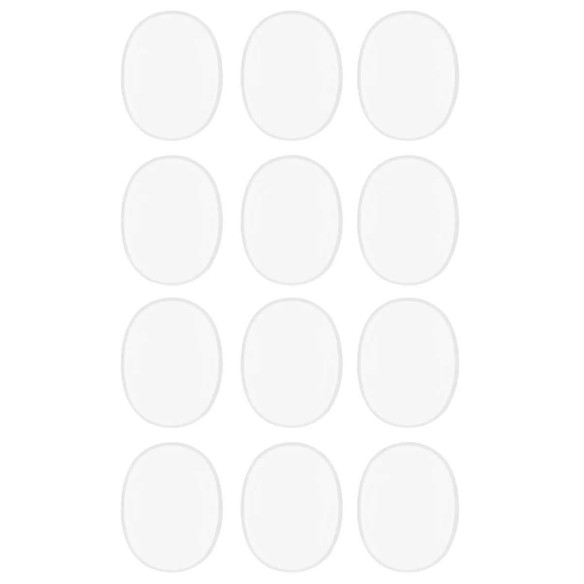 6/12/24Pcs Drum Mute Pad Transparent Silicone Jazz Snare Drum Muffler 3 Colors Optional/A great assistant for drum set players