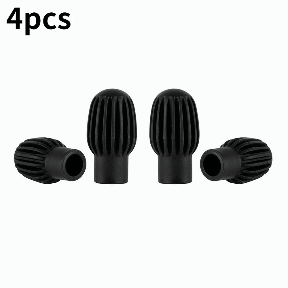 2PCS/4PCS Drum Mute Silicone Sleeve Weaker Silencer Practice Tips Drumstick Head Rubber Sleeve