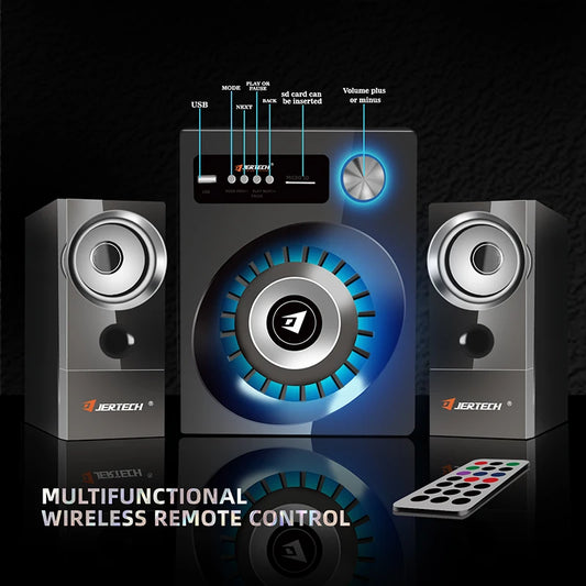 SBK-8010 Professional Monitor Stereo Audio BT Speakers WITH Remote Control Studio Monitor Sound Equipment Amplifier Speaker Set