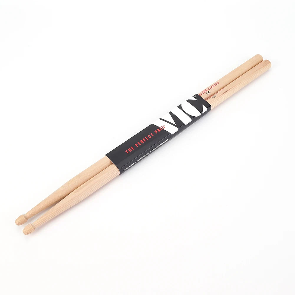 Drumsticks 5A/7A Mallets Consistent Weight and Pitch American Hickory Drumsticks Classic Drum Sticks Percussion Accessories